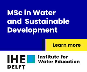 IHE Delft Institute for Water Education - MSc in Water and Sustainable Development