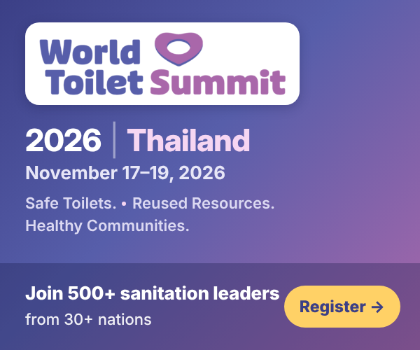 Register for World Toilet Summit 2026 - Thailand - November 17-19, 2026